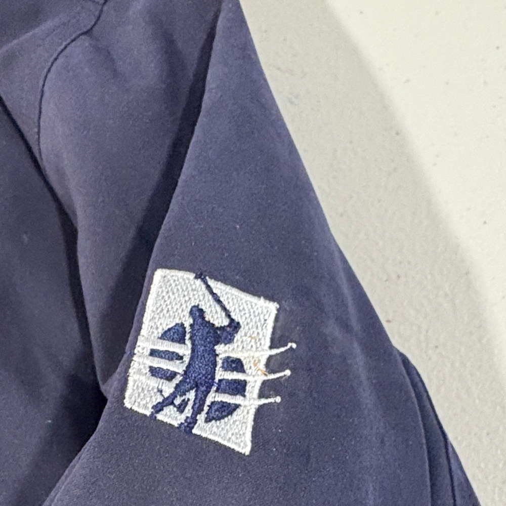 Ping Dark Blue V-Neck with White Trim - Picture 5 of 8
